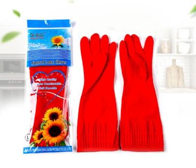 China Protect Hands For Working Outdoor Winter Warm Chemical Resistant Gauntlet PDOUG948 Insulated Waterproof PVC Gloves for sale