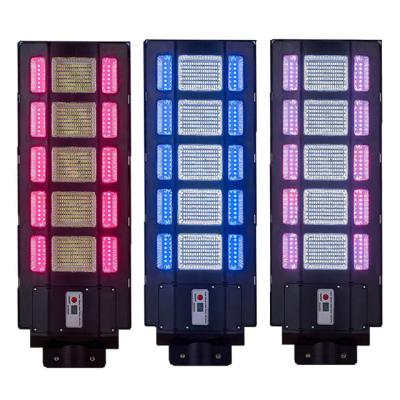 China ROAD all in one rgb solar street light integrated led solar street light for sale