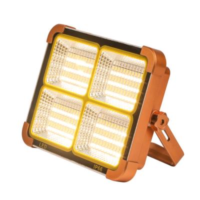 China ROAD Outdoor Battery USB Rechargeable LED 1000w 12000mAh Waterproof Solar Flood Light for sale