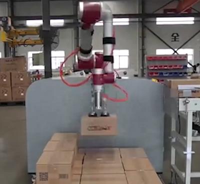 China Hotels Palletizing Palletizer Cobot Jaka Zu 12 System Pneumatic Gripper Arm Robot Manipulator for sale