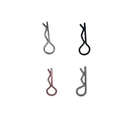 China Electronic Custom Wholesale Steel 304 Stainless Steel Wire Hitch Pin Clip Split R Shape Pin Cotter Pin for sale