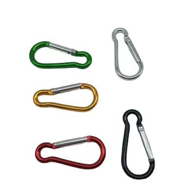 China Custom OEM Custom Metal Aluminum Carabiner Clip Carabiners Steel Swivel Spring Belt Bolt Buckle Handbag Snap Hook For Bag Pet for sale