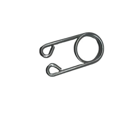 China Custom OEM Customized Galvarnized Double Hook Spring Stainless Steel Wire Forming Bending Spring Hooks for Pet Bag for sale