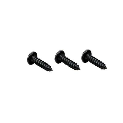 China Pan Professional Manufacturer Wholesale Cross Recessed Pan Head Screw Black Self Tapping Screws for sale