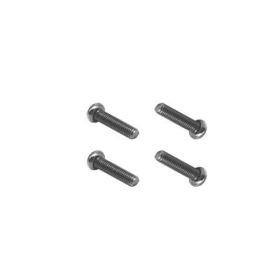 China Pan Customized Black Nickel Plated Cross Screw M2 M2.5 M3 M4 Round Head Machine Socket Screws for Industry Electronic for sale