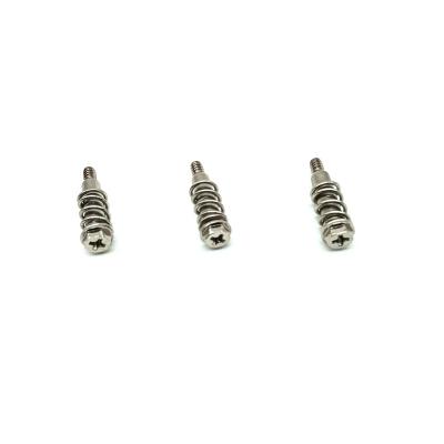 China Pan Assembled Machine Screws Spring Bolts Nuts Stainless Steel Cross Head Pan Hex Head Screw for sale