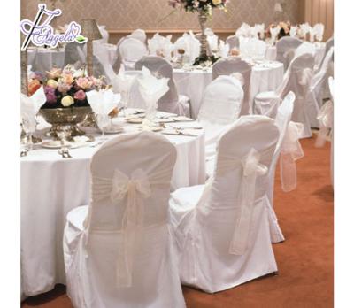 China Simple Cheap White Banquet Chair Disposable Cover For Sale From China Manufacturer For Wedding Events for sale