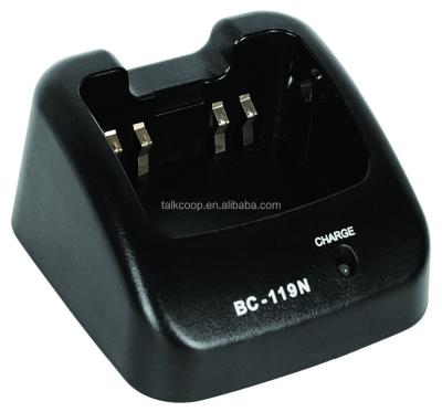 China Battery Charger Because-119N Because-119 Two Way Radio Two Way Radio Single Charger For IC-V85 IC-F33GT F33GS IC-F43GT F43GS IC-4008A for sale