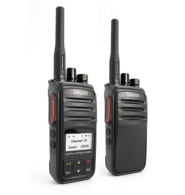 China UHF Radio IP-67 Digital Two Way Radio 1650mAh/3300mAh Li Ion Battery Talkpod D50 DMR Transceiver for sale