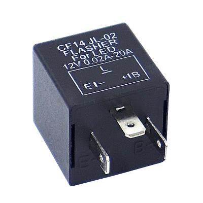 China Cost effective control 12v 4pins 5pins cf14-12v 80a adjustable flasher ignition led relay for sale