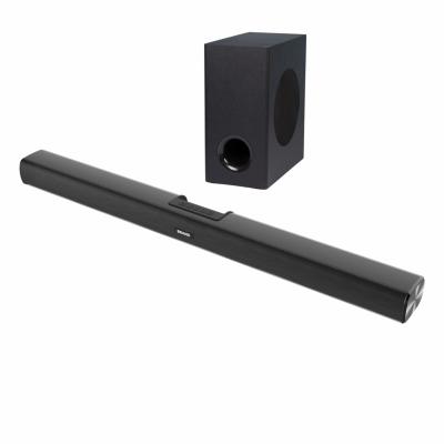 China Mini System Output Power 100W 2.1ch Wireless Blue Tooth Soundbar with Subwoofer Home Theater Wired System for sale