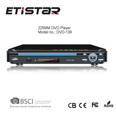 China 225mm Home DVD Player with 2.1CH 5.1CH USB HD for sale