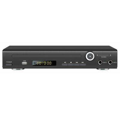 China hot sell DVD-R/DVD-RW/VCD/CD/MP3/MPEG-4/JPEG model mini dvd usb support usb MIC gap card CD PLAYER multi language OSD DVD player -type for sale