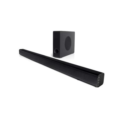 China Mini System 2.1ch set power 60W wireless blue tooth soundbar speaker with subwoofer home theater for sale