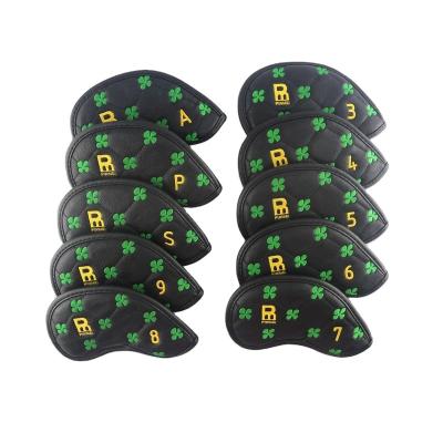 China Protect golf clubs Modern Promotional New Design Pu Golf Blade Cover Golf Club Putter Headcovers for sale