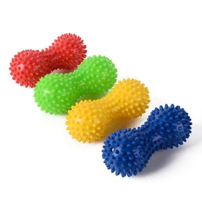 China Non-slip Wholesale  Custom Whole BodyAnti Burst Fitness Yoga double rubber massage ball for sale