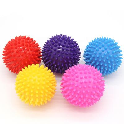 China Non-slip Hot selling PVC material hand and foot spiky balls for sale