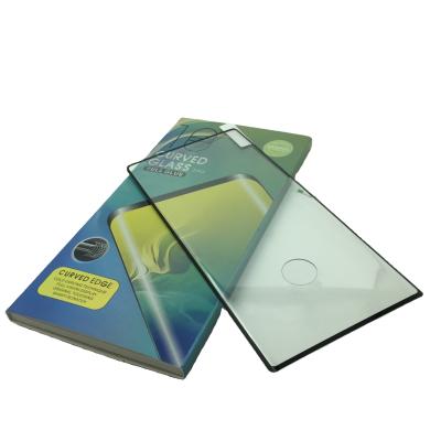 China Cell Phone 3D Full Glue Full Glue Screen Protector Curved Protective Glass For Samsung S21 ULTRA S10plus for sale