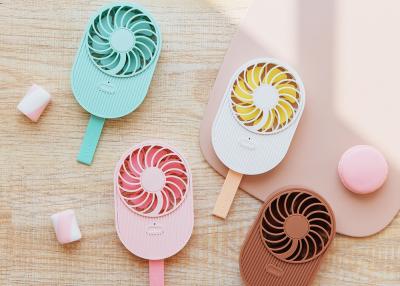 China Viento práctico lindo USB portátil 800MAh recargable del engranaje de la fan segunda del helado USB en venta