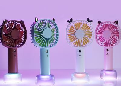 Chine Lumière 1200 portative de Mini Colorful LED de fan tenue dans la main de 150G MAh Handy USB 4.7W à vendre