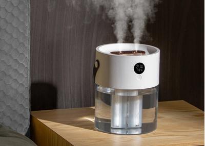 China Da névoa fresca dupla portátil do pulverizador da grande capacidade 2L humidificador ultrassônico do ar à venda