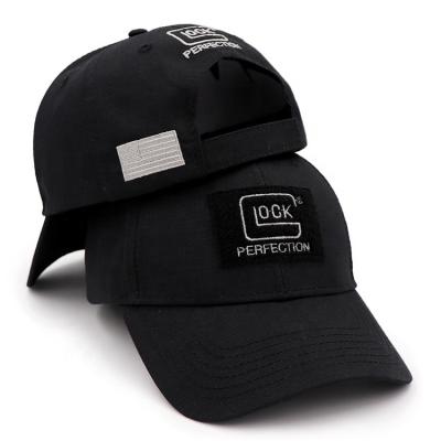 China JOINT Classic Structured 6 Panel Baseball Cap With Patch Cotton Custom Baseball Hat for sale