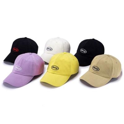 China COMMON Logo Unstructured Hat Mens Custom Embroidery 100% Cotton Baseball Dad Hat for sale