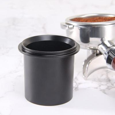 China Viable Ring Brewing Bowl Espresso Bartender Funnel 51mm Smart Dosing Coffee Powder Dosing Ring Cup for sale