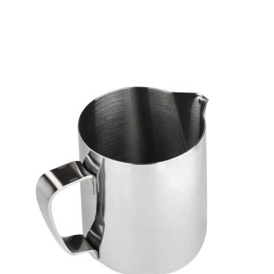 China Bartender 350-1000ml Sustainable Stainless Steel Milk Jug Frothing Cup Coffee Espresso Steaming Milk Pitcher for sale