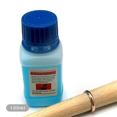 China Liquid Jewelry Plating 100ml Rose Gold Plating Solution Rose Gold Jewelers Tool for sale