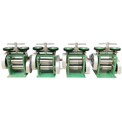 China Rolling Gold and Silver Gold Rolling Machine Manual Rolling Machine Flat Wire Square Rolling Machine for sale