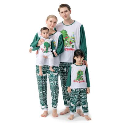 China High Production Sales Christmas Thermal Pajamas Family Matching Parent-child Suit for sale