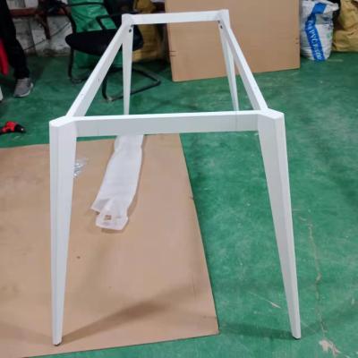 China Simple Design Furniture Leg Work Desk Table Frame Furniture Legs GZ-309 Table Frame Regular Steel Frame Table for sale