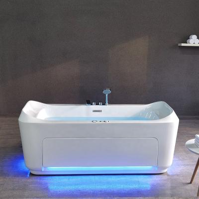 China New Arrival Freestanding Whirlpool Bathtubs , Indoor Spa Bathtub for sale