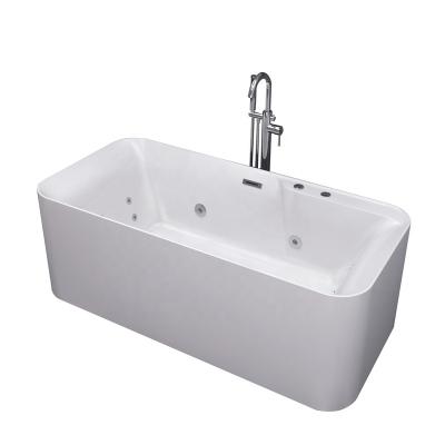 China New Arrival Eco - Friendly Material Whirlpool Freestanding Acrylic Bathtub , Spa Hot Tub for sale