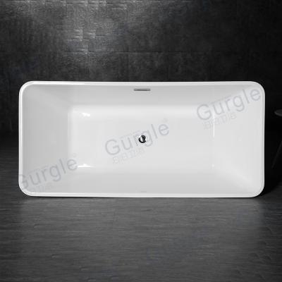 China Freestanding Bathtub Furniture Acrylic Material Freestanding Trading Bathtub for sale