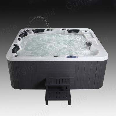 China Europe Balboa Hot Tub 5 People Massage Sex Spa Control System Gurgling Hot Tub Large Hot Tub Modern Outdoor Acrylic Whirlpools Spa for sale