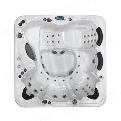 China Modern SPA 5-Person Hot Tub Good For Healthcare Bathtub With Self Clean Function for sale