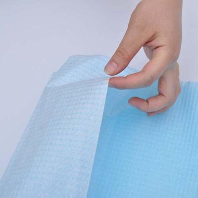 中国 Hospital Disposable Dental Supplies Adult  Square Waterproof Disposable Medical Bibs 販売のため