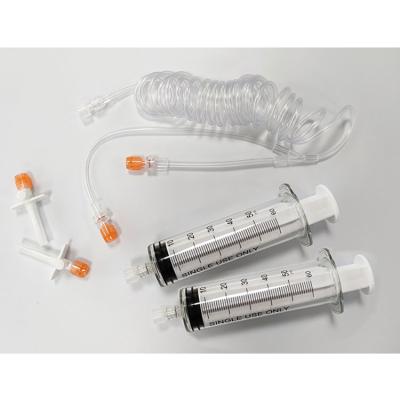 Китай Disposable Sterile CT Injector Syringe High Pressure Angiographic Syringe for Nemoto Sonic Shot продается