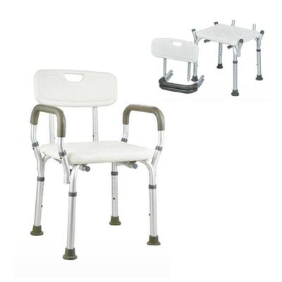 중국 Rehabilitation Therapy  Durable Medical Equipment Elderly Square Seat Bathroom Shower Chair 판매용