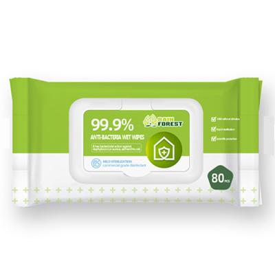 Китай Custom House Cleaning Accessories  50gsm Premium 80 Sheets Eco Household Cleaning Wet Wipes продается