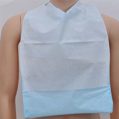 China Lightweight And Comfortable Medical Hospitals Waterproof Dental Bibs for sale