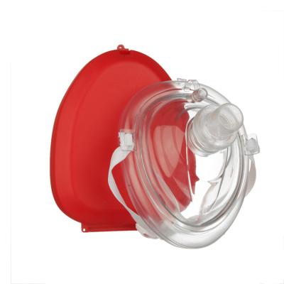 Cina Factory direct sales ventilation cpr rescue mask customizable cpr mask with red bag in vendita