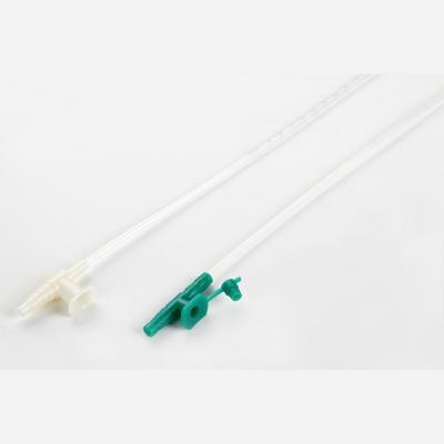 China CE ISO Disposable Medical Grade PVC Closed Suction Catheter Te koop