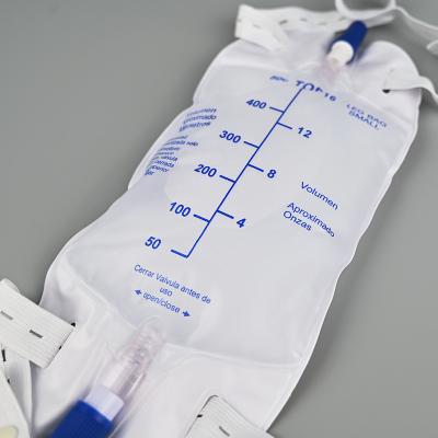 Cina Adult urine bag catheter drainage bag customization single use portable urine collection leg bag in vendita