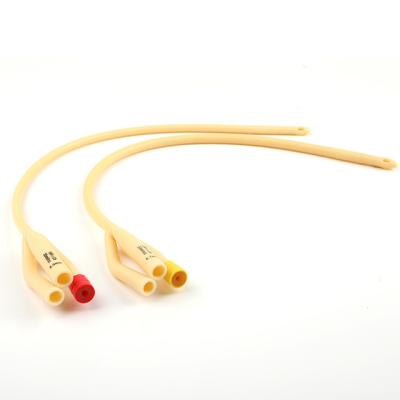 中国 3 Way foley catheter tip silicone foley catheter customization silicone rubber foley catheter 販売のため