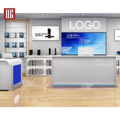 China Modern Furniture Display Jewelry Electronic Shop Furniture For Storeretail Cell Phone Mobile Store for sale