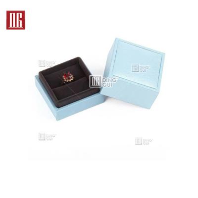 China Display Rings Jewelry Organizer High Quality Storage Gift Box Stud Earring Ring Necklace Customize Box Ring DG Display for sale