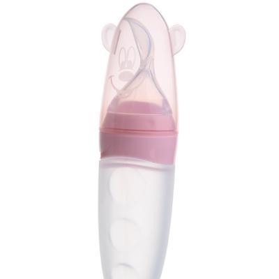 China BPA Free Hot Selling Good Quality Customize Colorful Cute Feeding Bottle Silicone Feeder For Babies for sale